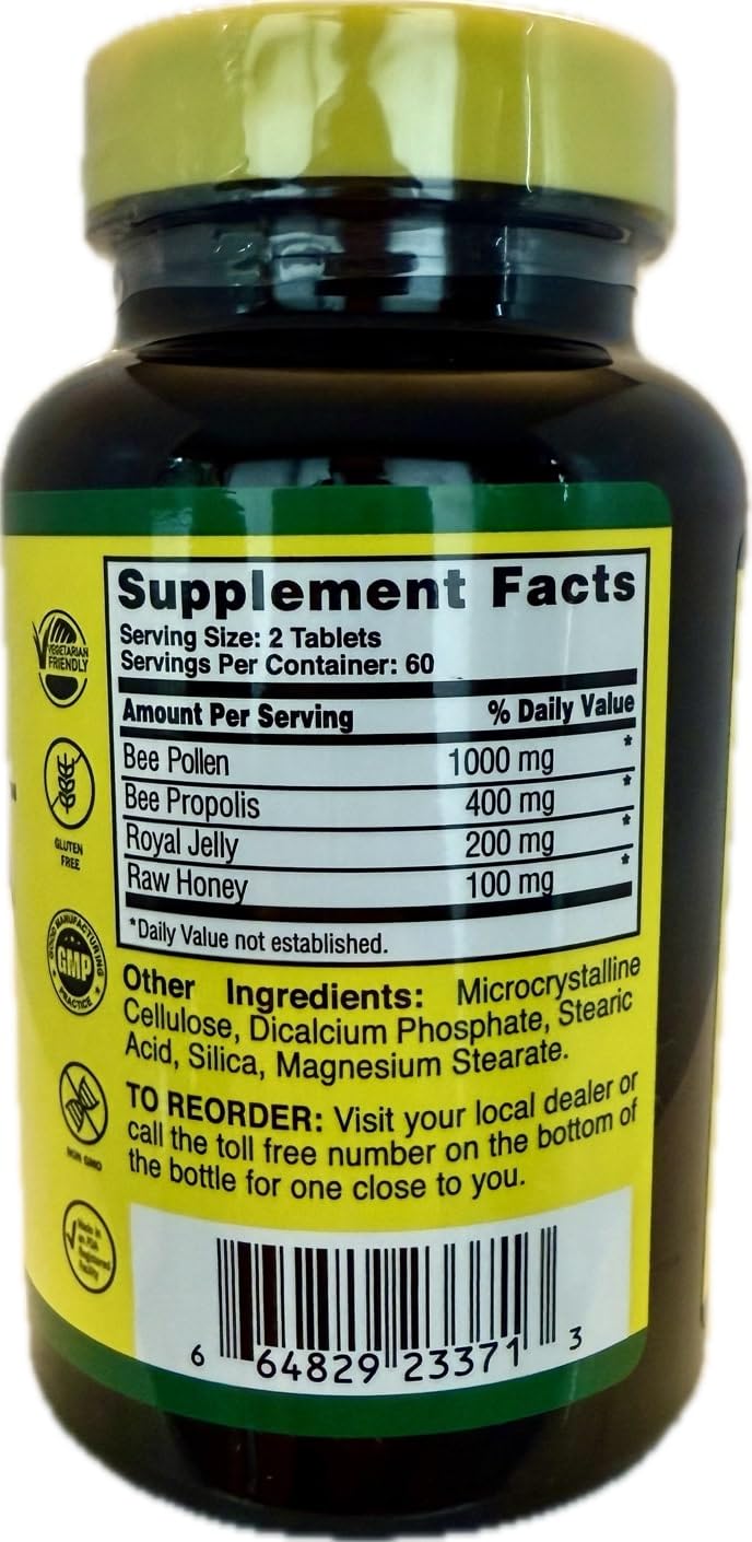 Nature Cure Bee Capsule 120 Count