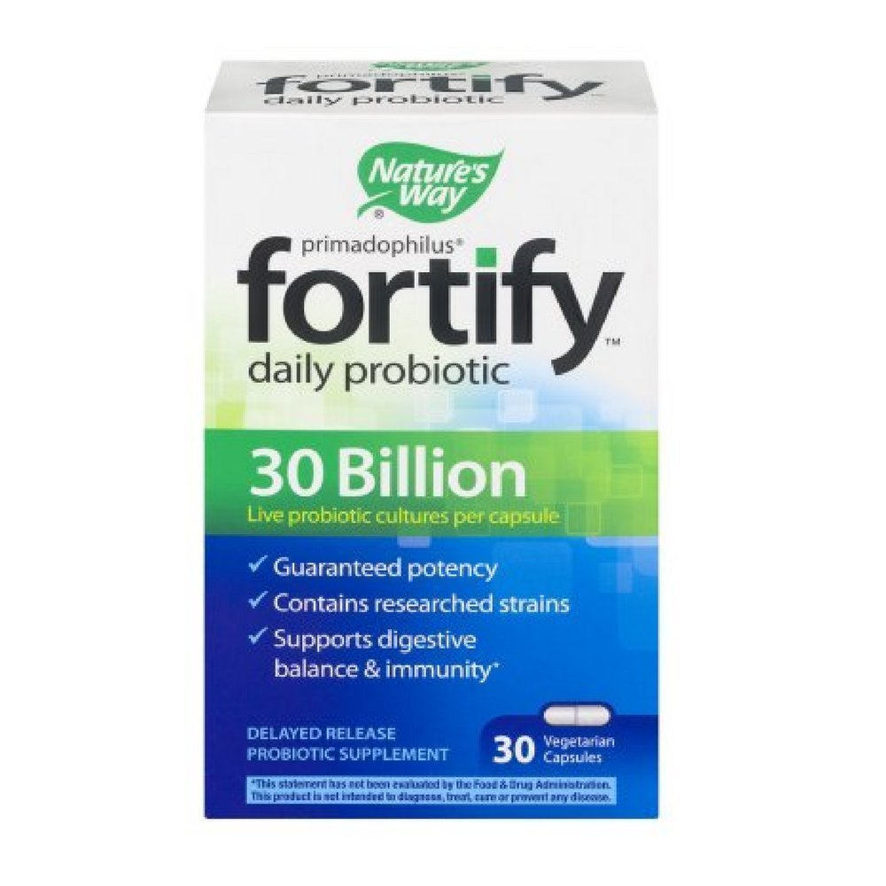 Nature's Way Fortify Daily Probiotic Capsules, 30 Count