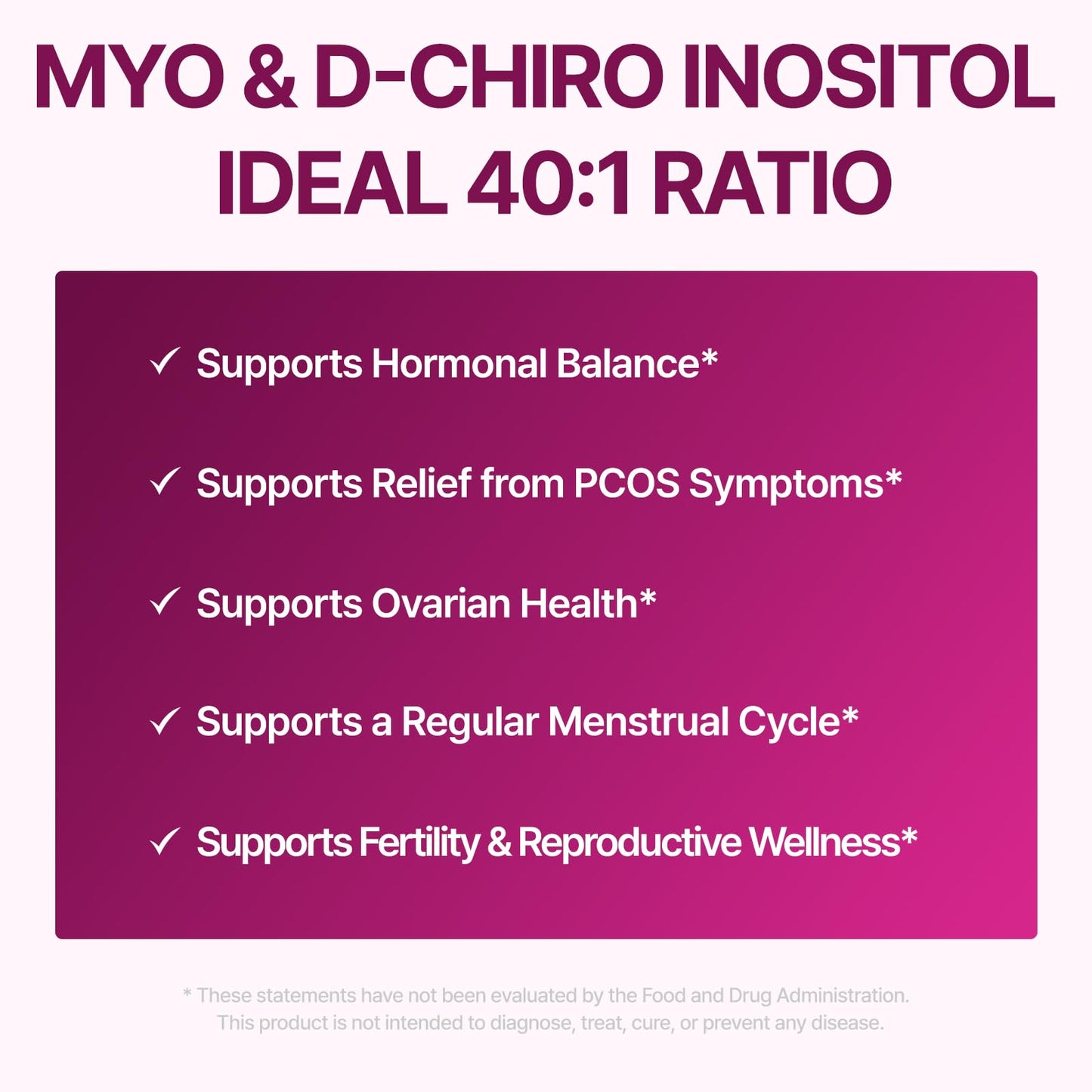 Dr.GET IT Balance Up Inositol 40:1 Myo & D-Chiro with Folate(Vitamin B9) & Choline – Hormone Balance & Reproductive Health Support for Women – Lemon Lime Stick Powder, 5.29