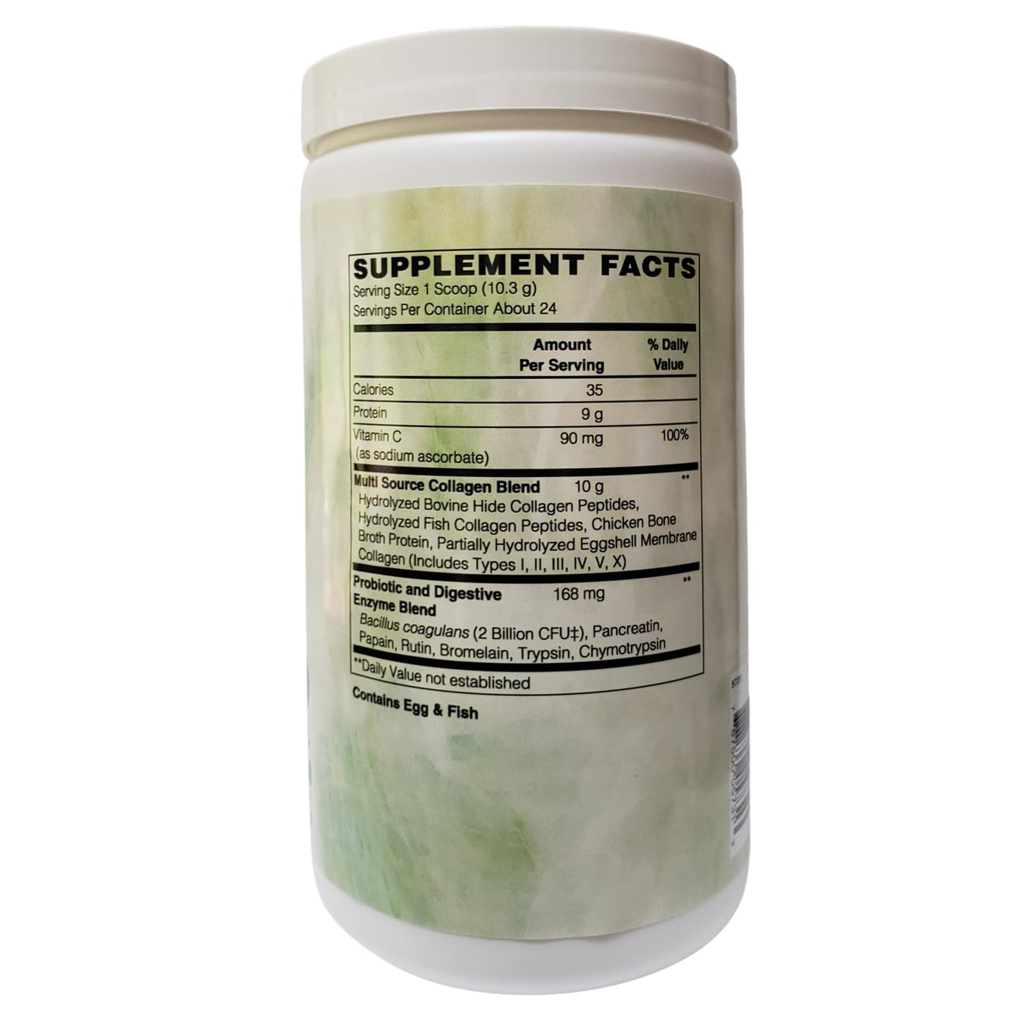 Holly Hill Health Foods Multi-Source Collagen Peptides Powder, 8.68 Ounces