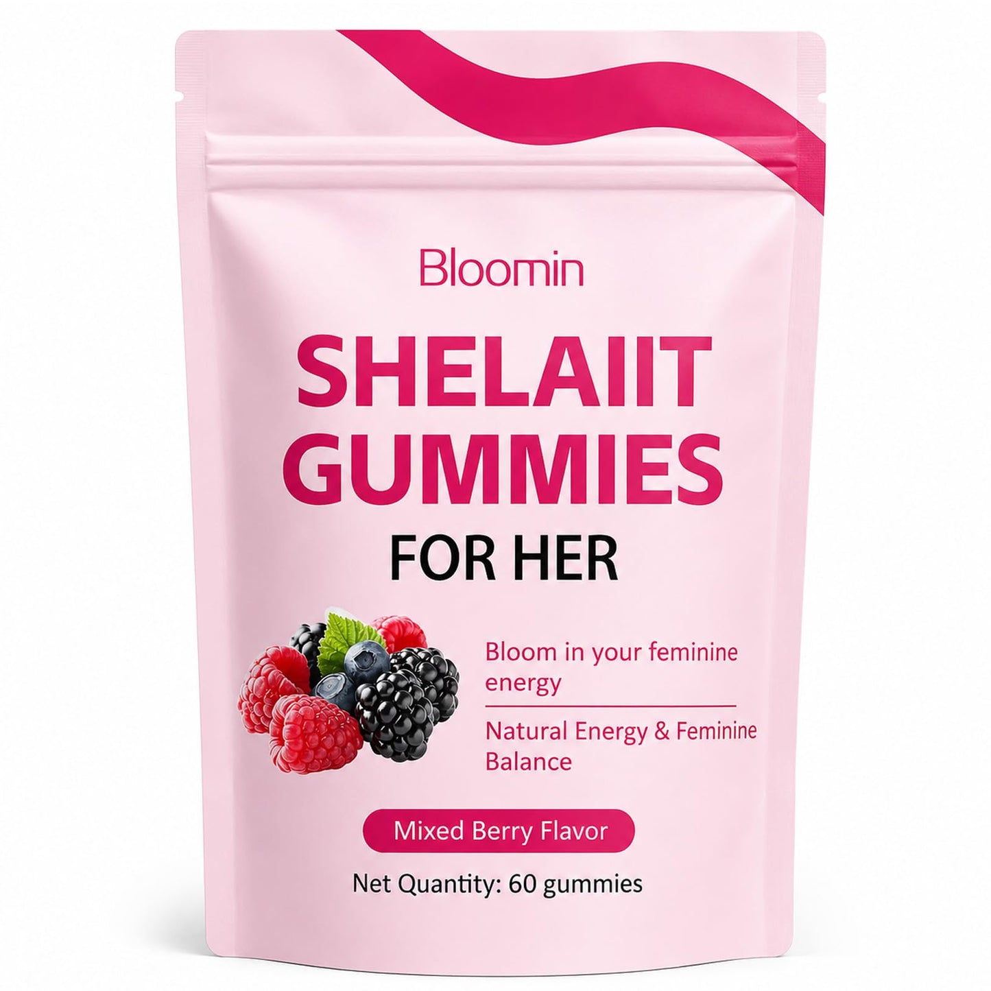 hairhalo Bloomin Shelajit Gummy 60 Gummies