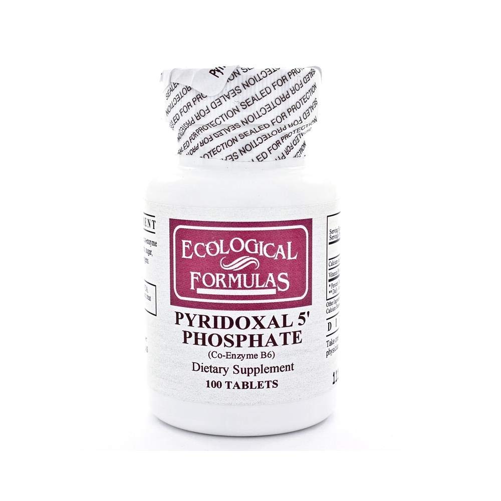 Ecological Formulas Pyridoxal 5-Phosphate 20 mg Capsules, 100 Count