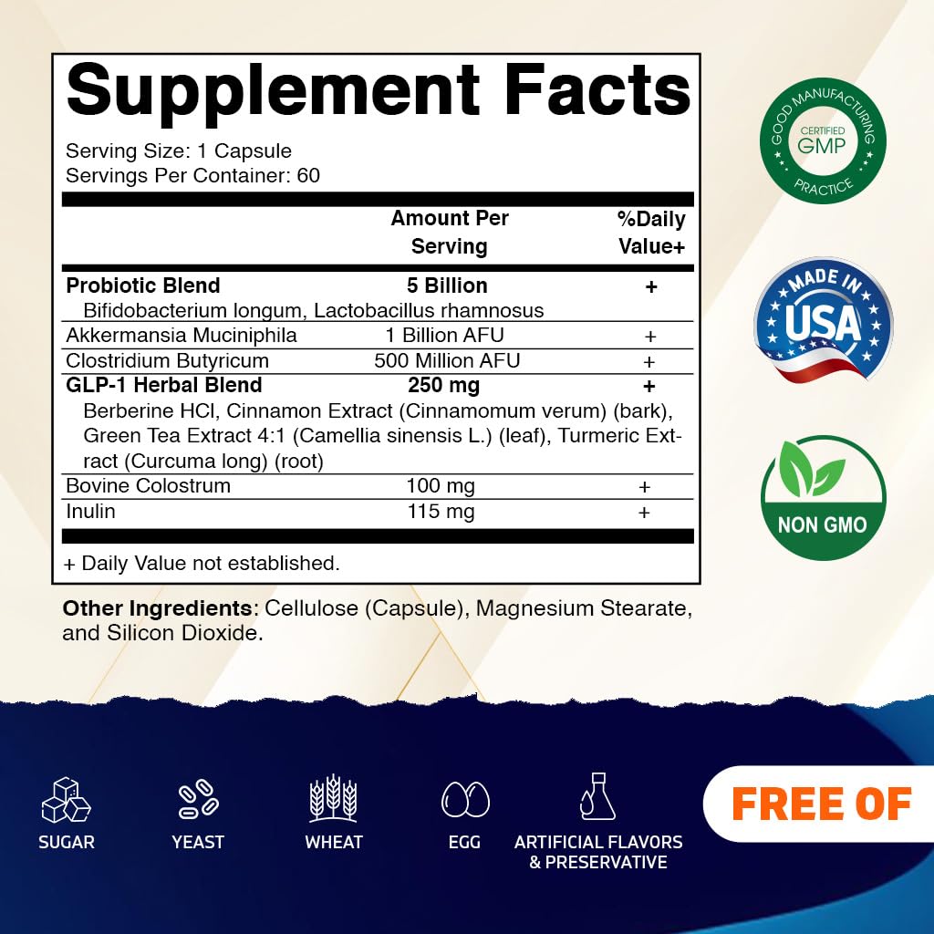 Vitamatic GLP-1 Support Supplement Capsule 120
