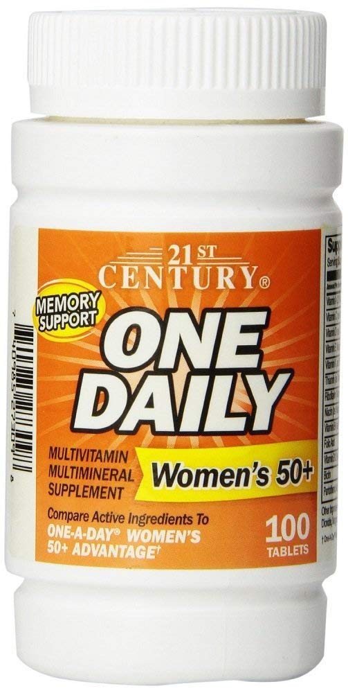 21st Century One Daily Women`s 50+ Tablets 200 Count