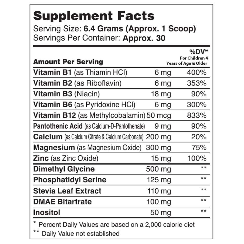 Zahler KidsActive Concentration Formula Powder 192