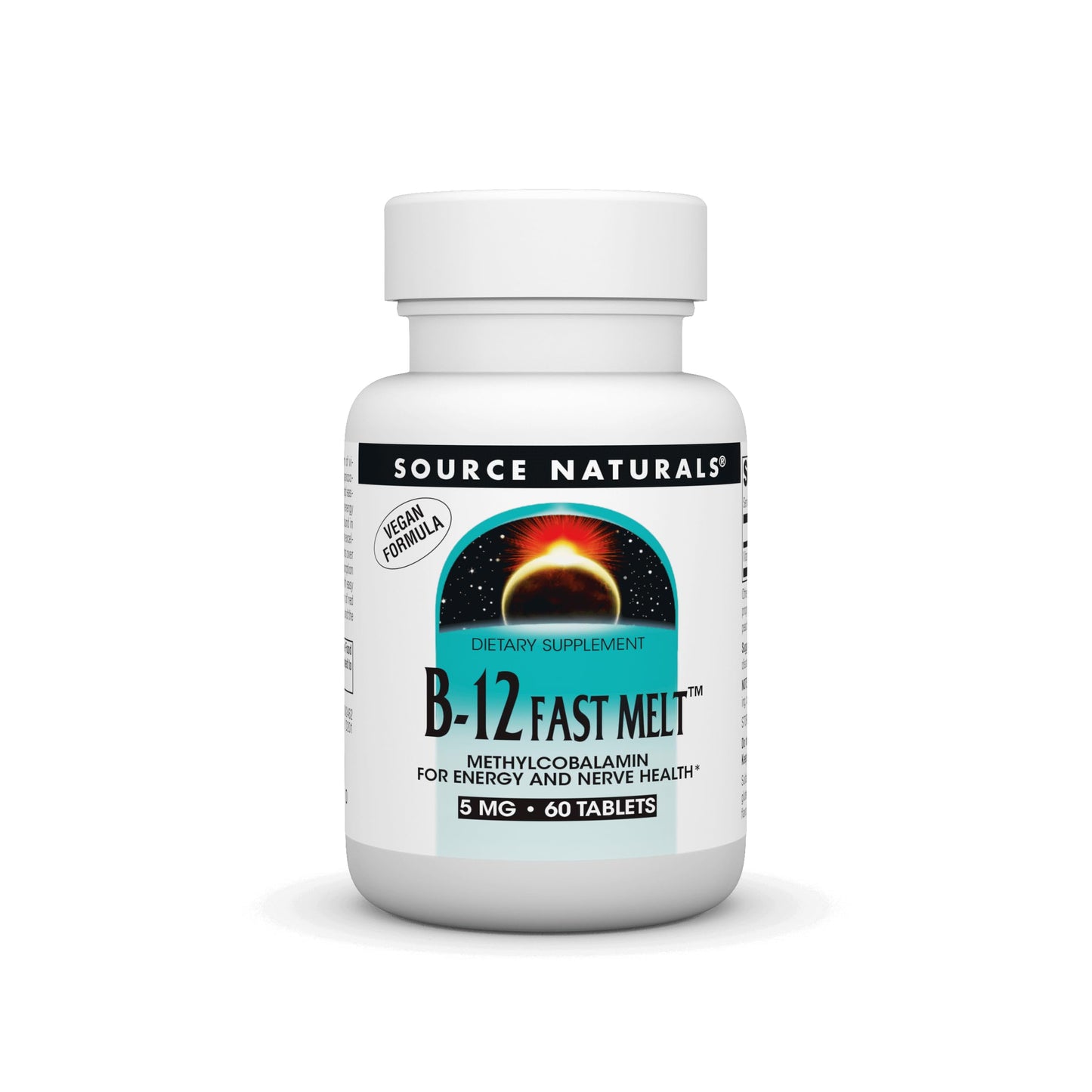 Source Naturals Vitamin B-12 Tablet 60 Count