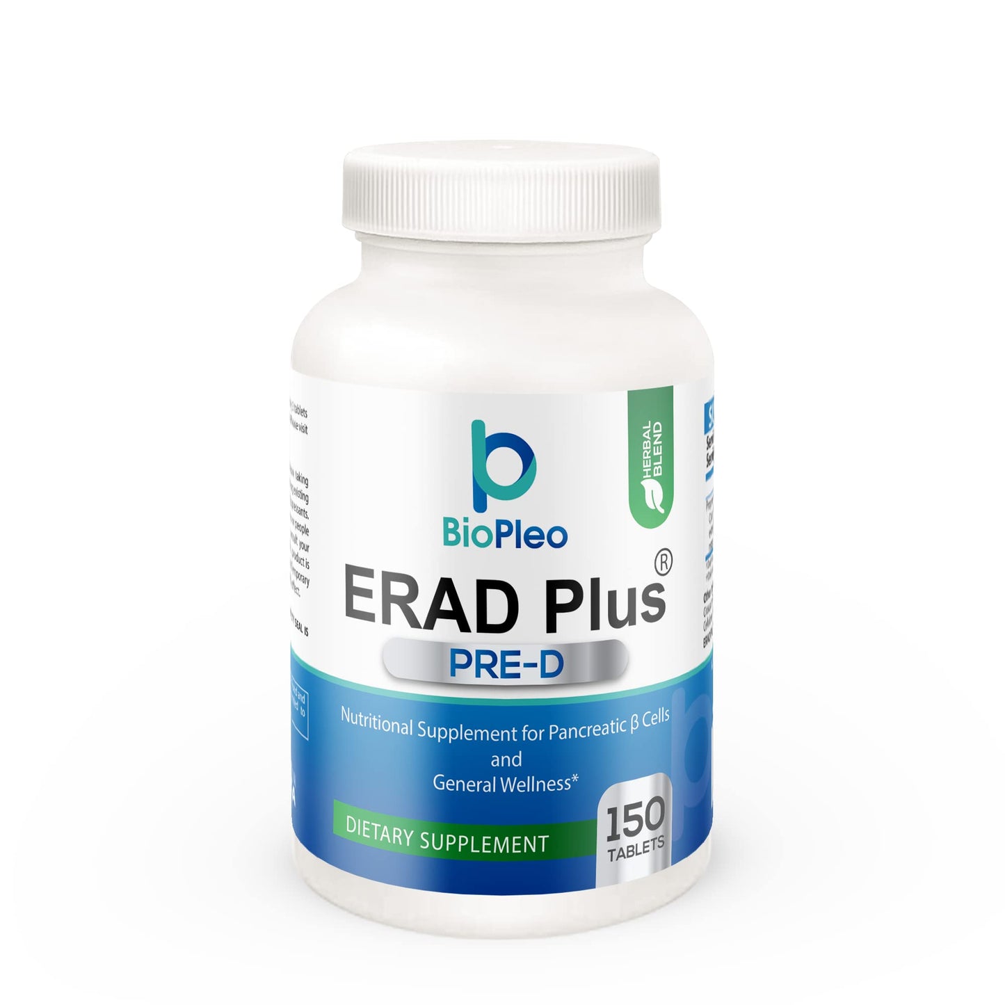 ERAD Plus Pre-D Nutritional Supplement for Metabolism Support 150 Tablets
