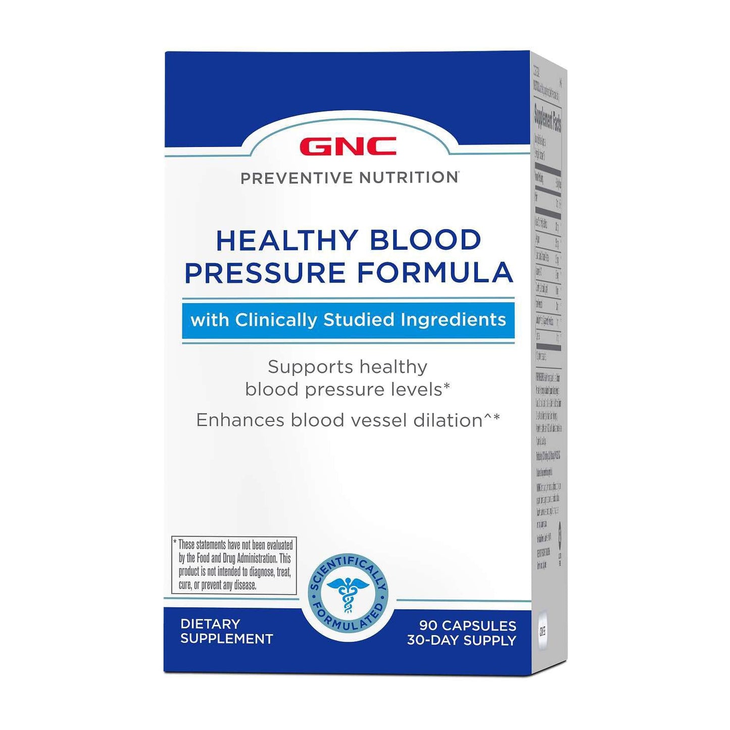 GNC Healthy Blood Pressure Formula Capsule 90 Count