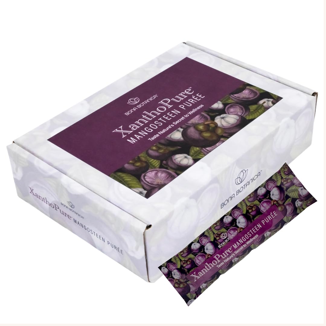 Bona Botanica XanthoPure Mangosteen Puree Powder 30 Sachets