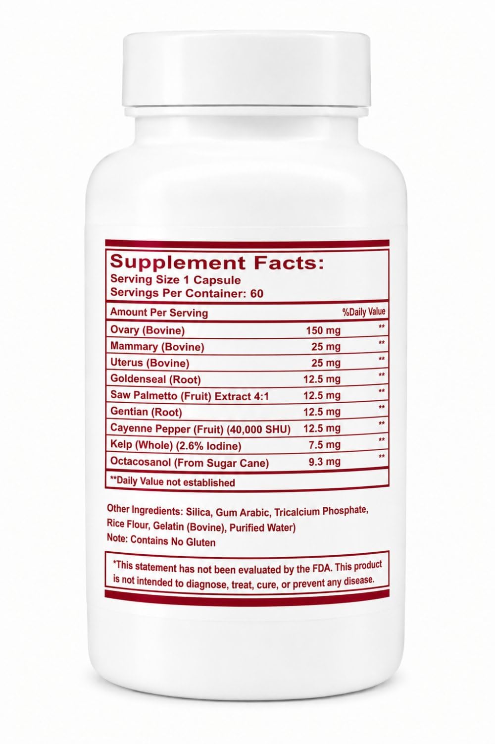 SOR, Inc. OVA-Glan Feminization Support Capsules 60 Count
