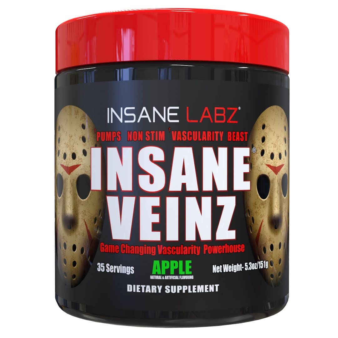 Insane Labz Insane Veinz Non Stimulant NO Enhancing Powder 5.3
