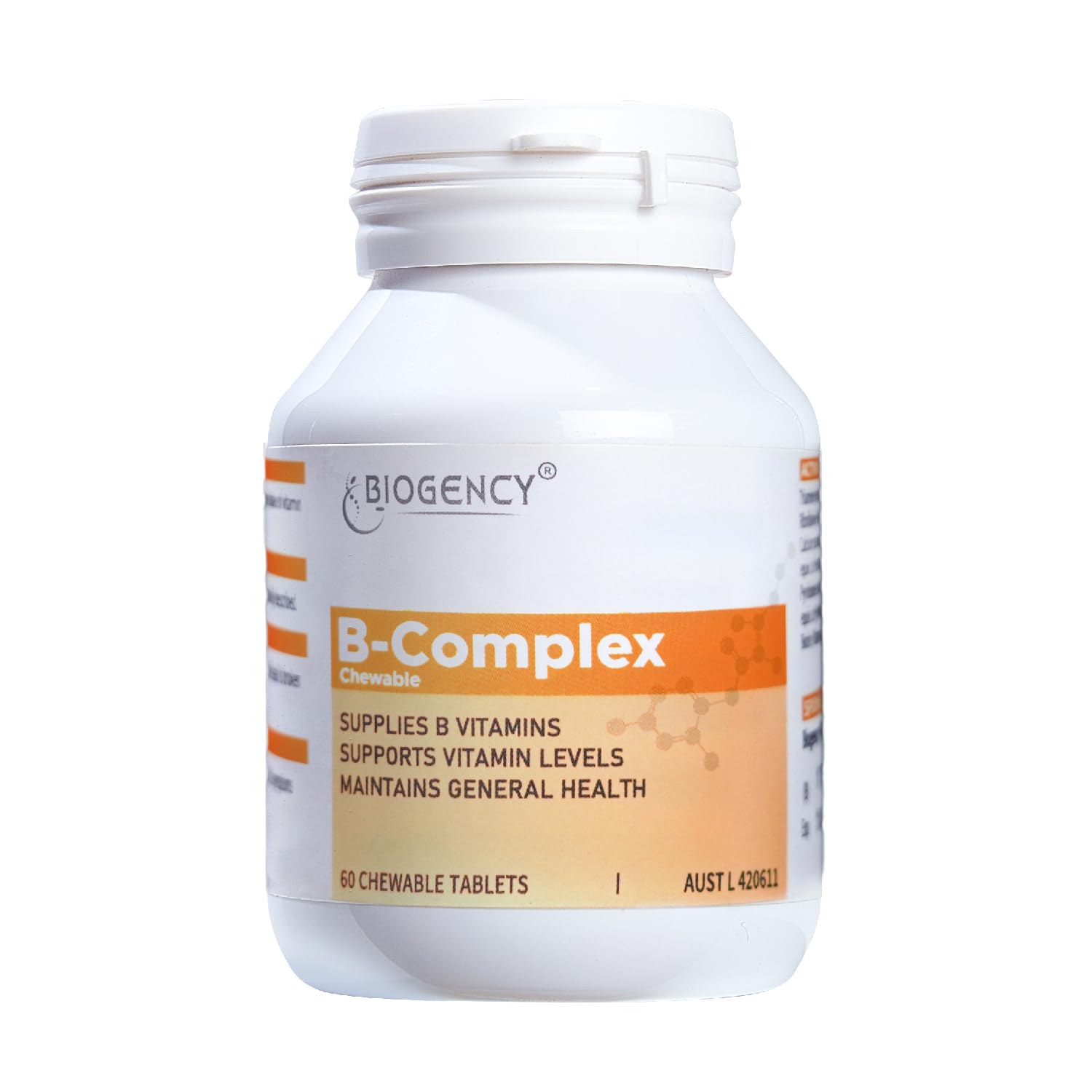 Biogency B-Complex Dietary Supplement Tablet 60 Tablets