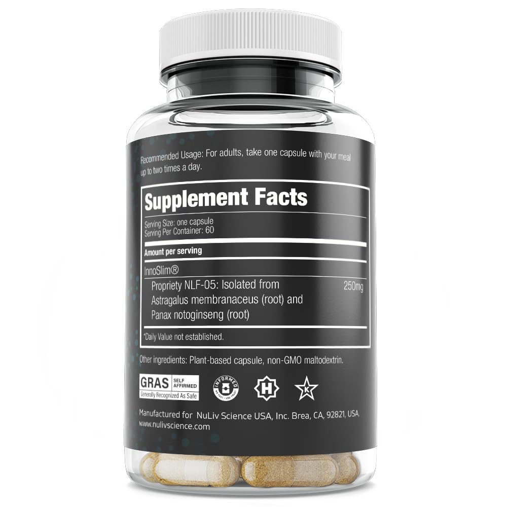 Nuliv Science InnoSlim for Healthy Fat Oxidation Capsule 1 Count