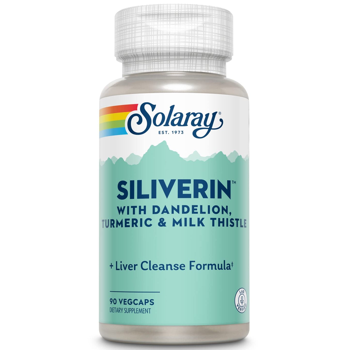 SOLARAY Siliverin 140mg Capsule, 90 Count