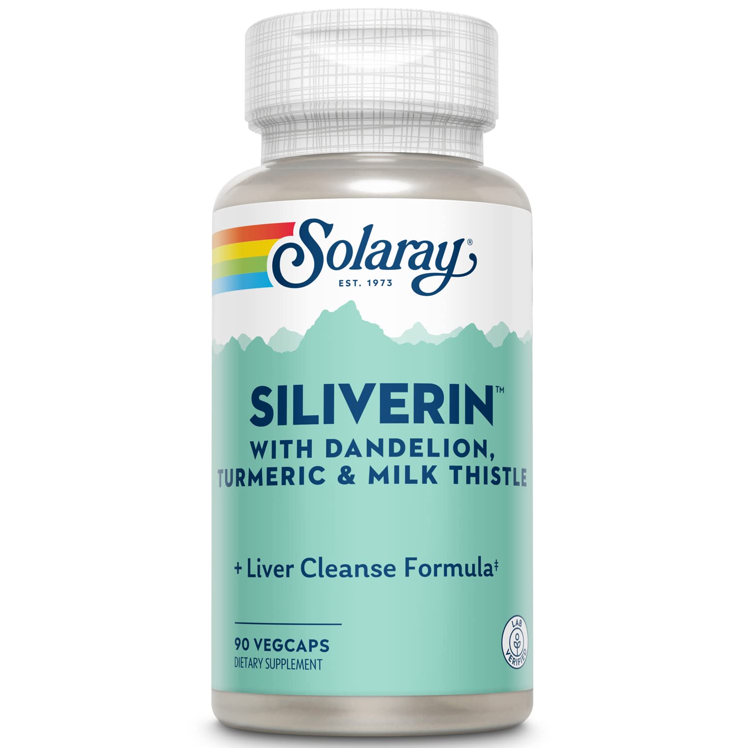 SOLARAY Siliverin 140mg Capsule, 90 Count