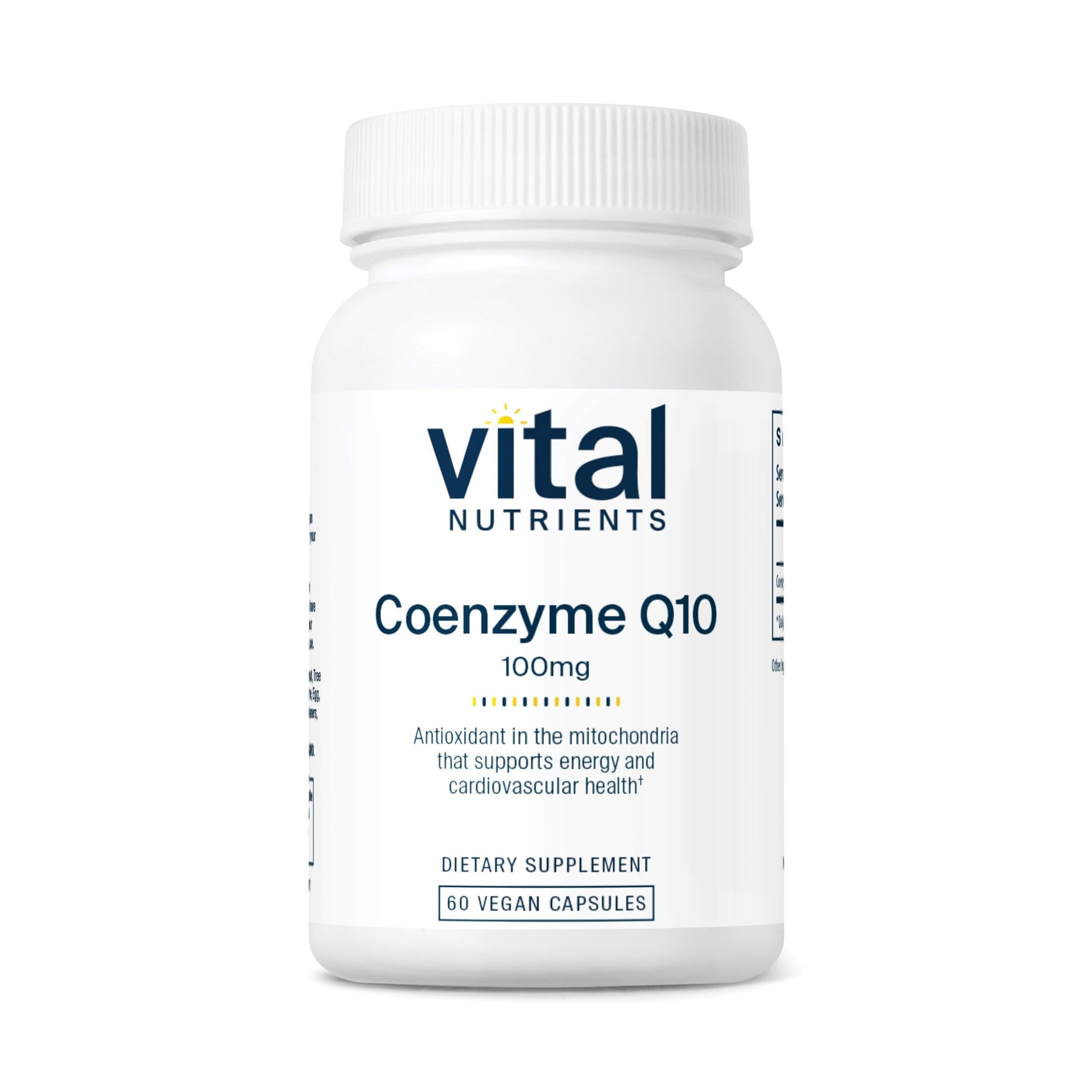 Vital Nutrients CoQ10 100mg Capsules 60