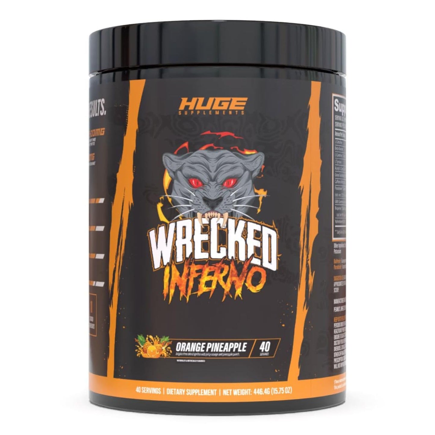 Huge Supplements Wrecked Inferno Thermogenic Pre-Workout Powder, 1
