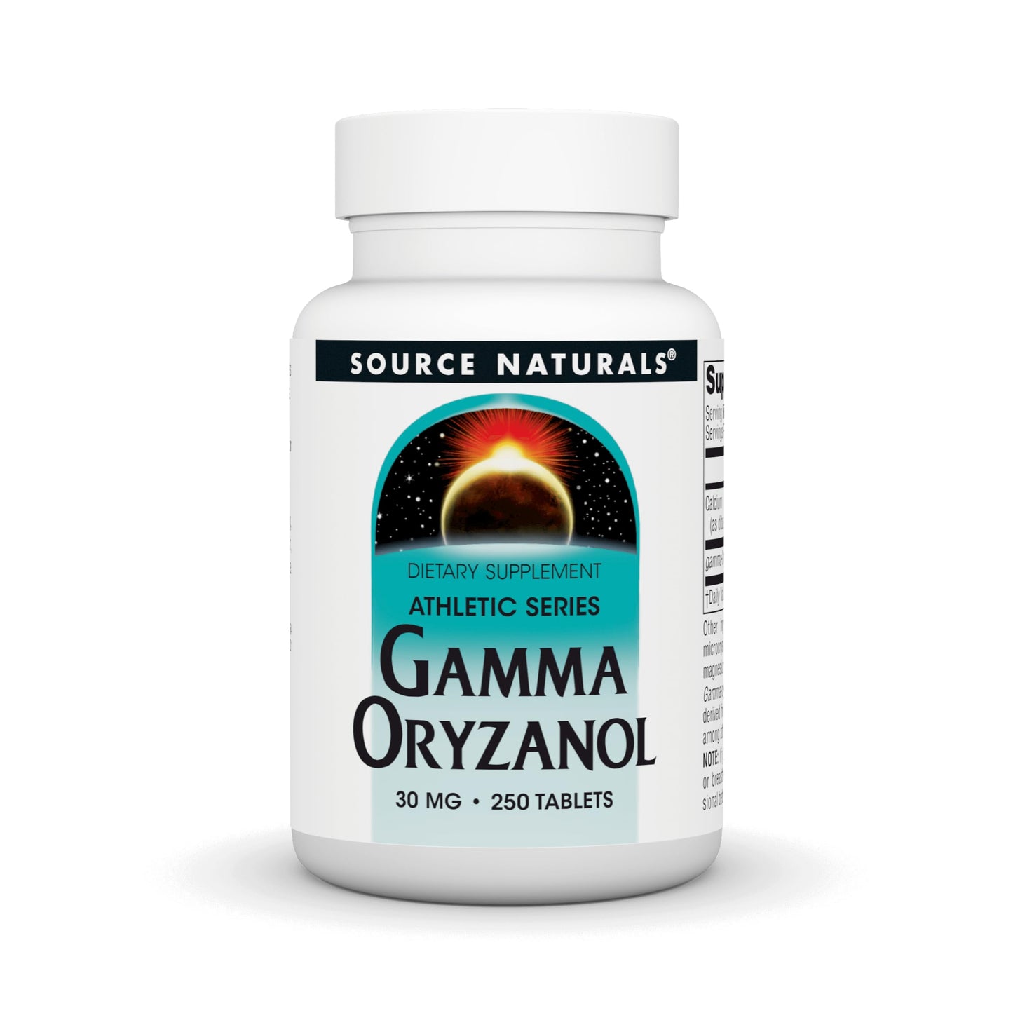 Source Naturals Gamma Oryzanol 30 mg Tablet, 250 Tablets