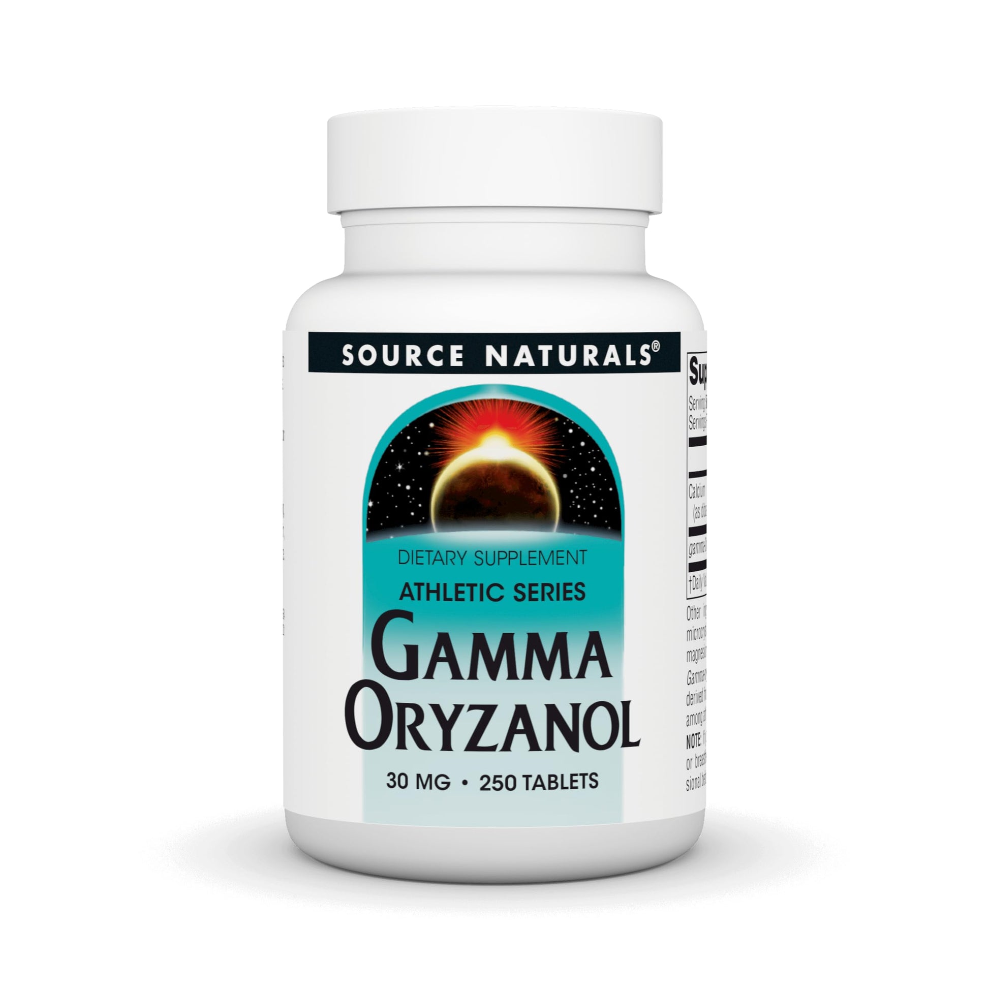 Source Naturals Gamma Oryzanol 30 mg Tablet, 250 Tablets