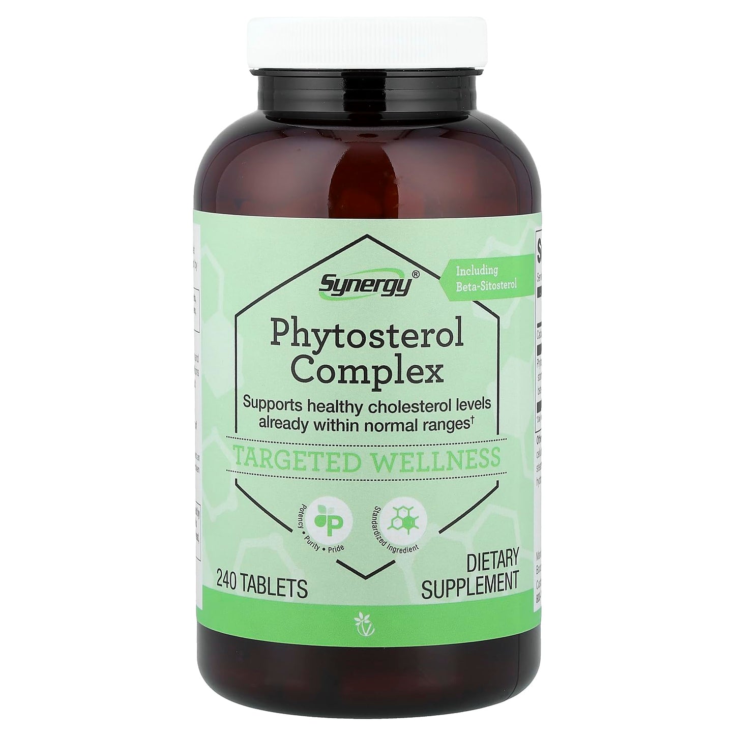 NSI Vitacost Synergy Phytosterol Complex with Beta-sitosterol 240 Tablets