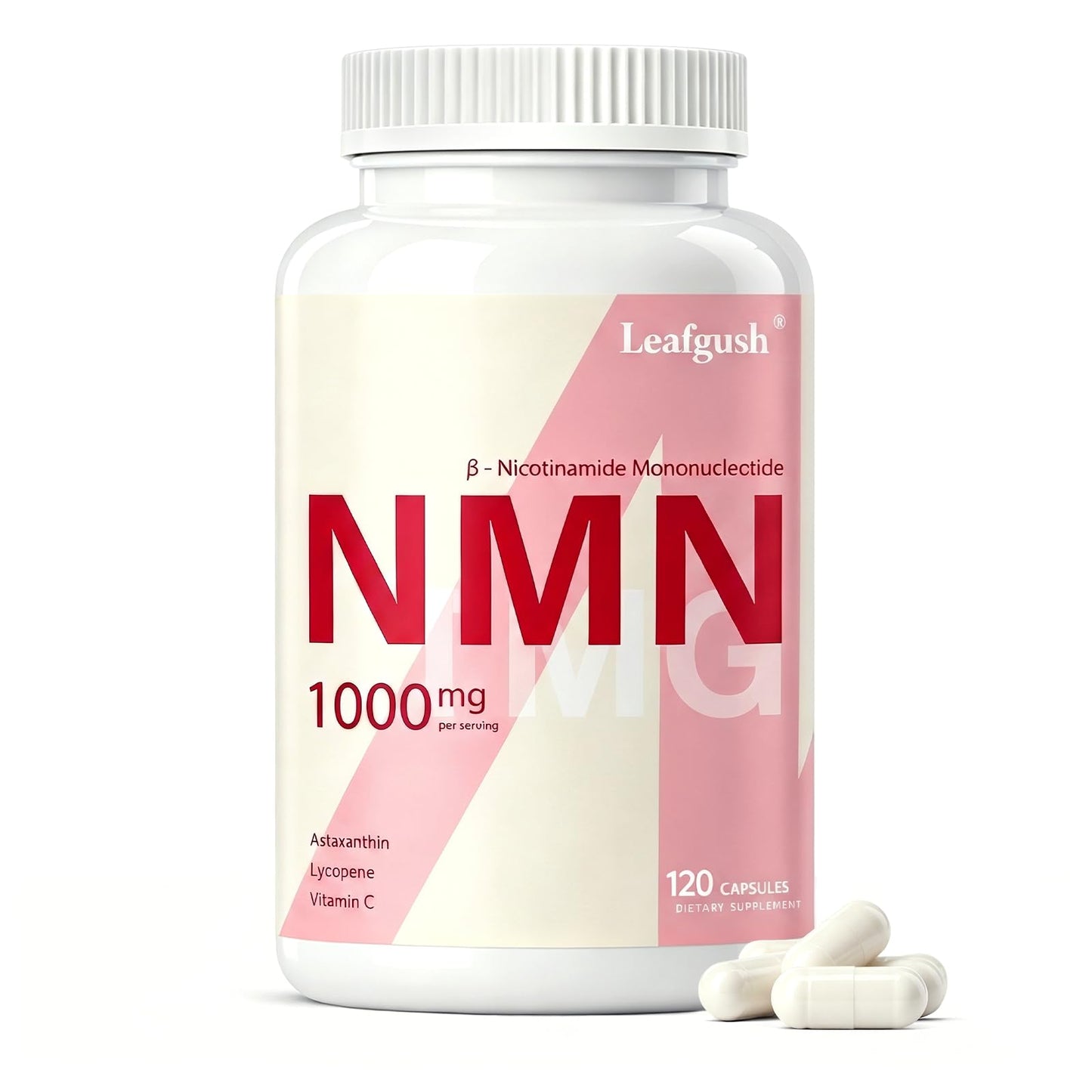 Leafgush NMN Supplement Capsule 120 Count