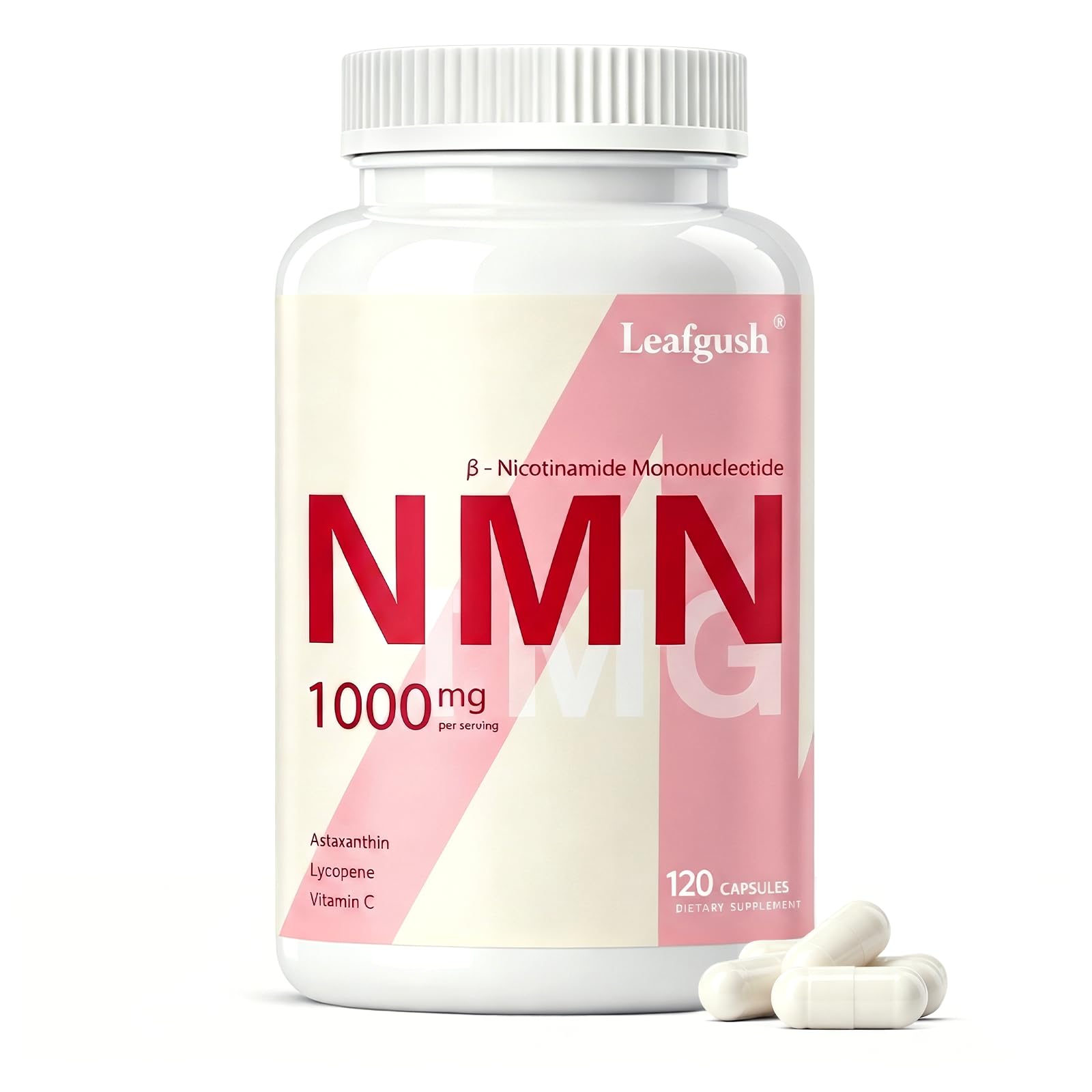 Leafgush NMN Supplement Capsule 120 Count