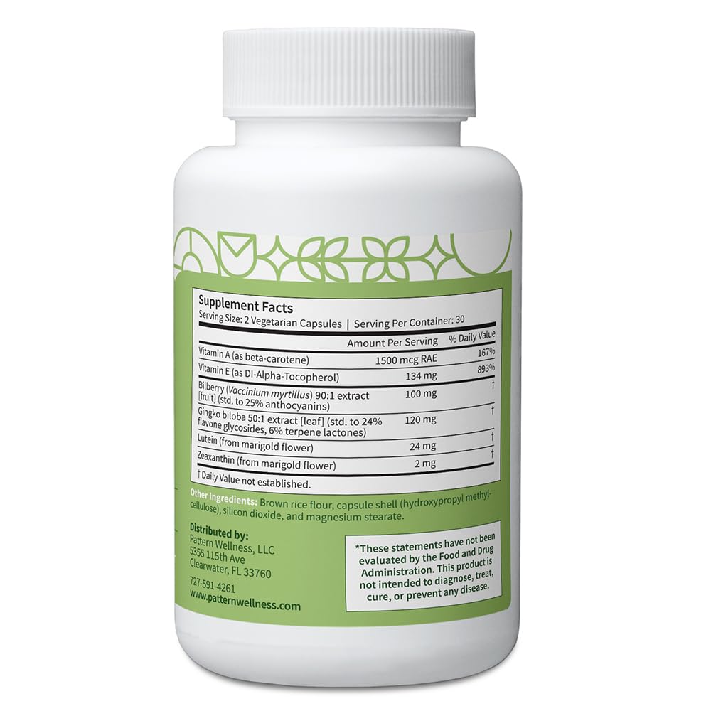 Pattern Wellness Vision Complex Capsule, 60 Capsules