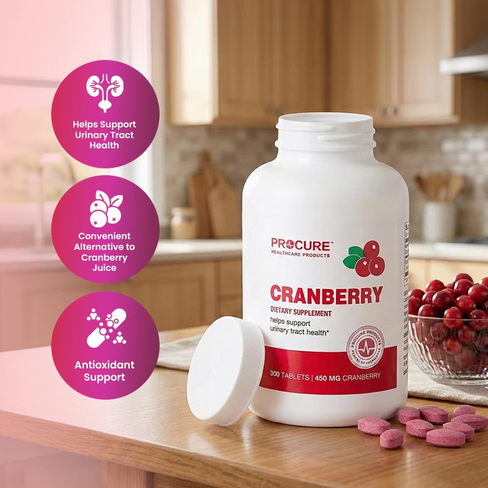 ProCure Cranberry Tablets 450mg, 300 Tablets