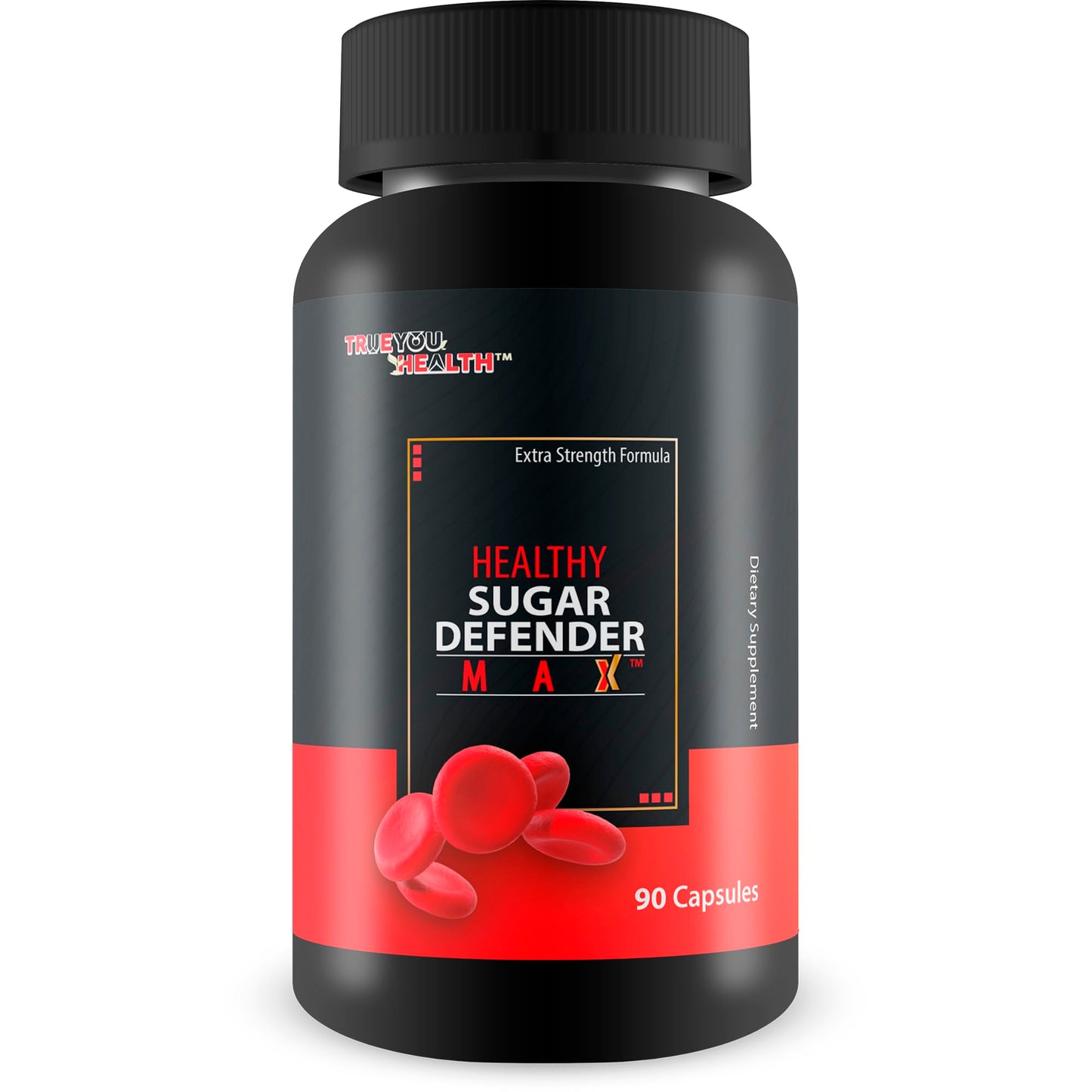 True You Health Healthy Sugar Defender Max 90 Capsules