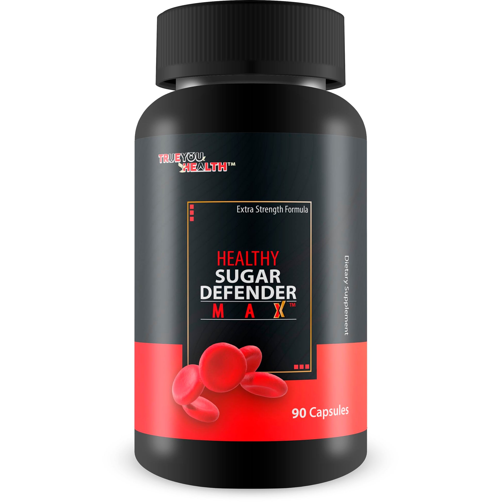 True You Health Healthy Sugar Defender Max 90 Capsules