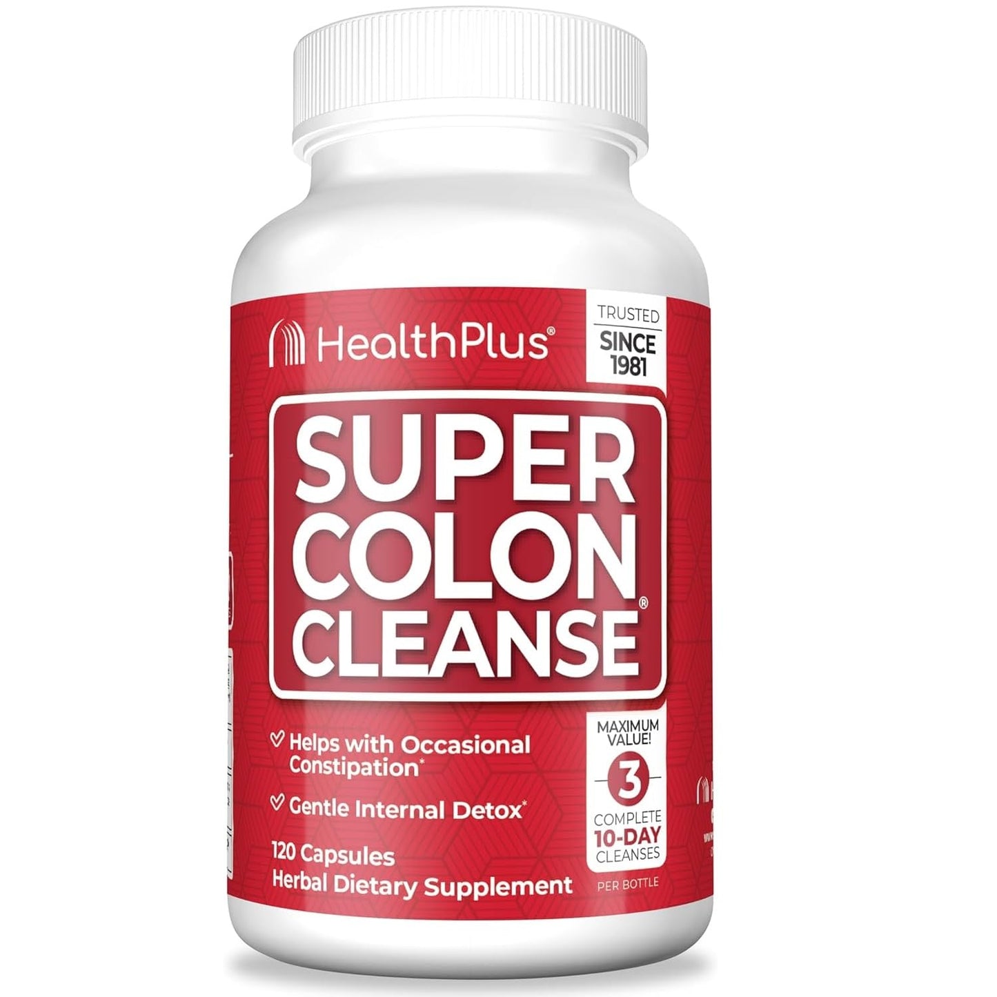 Health Plus Super Colon Cleanse Capsules 120