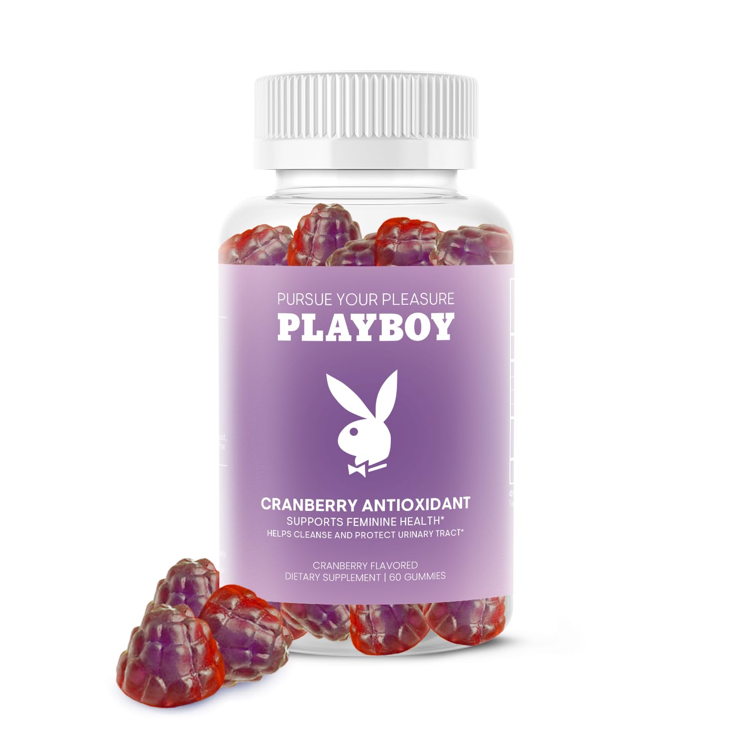 Avid Feminine Health Cranberry Antioxidant Gummies for Women, 60 Count