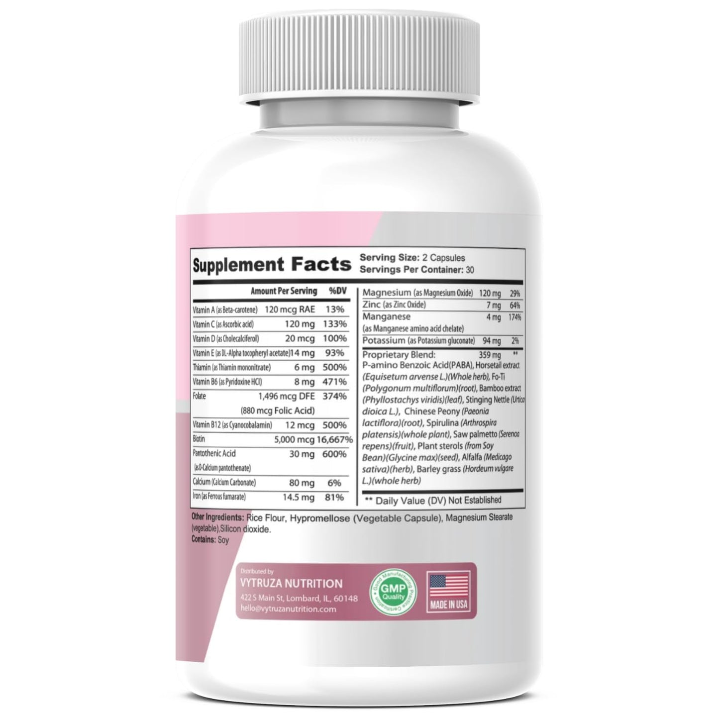 VYTRUZA Derma Essential Capsules, 60 Capsules
