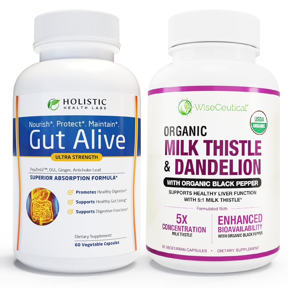 Wiseceutical Milk Thistle Capsules, 3 Count