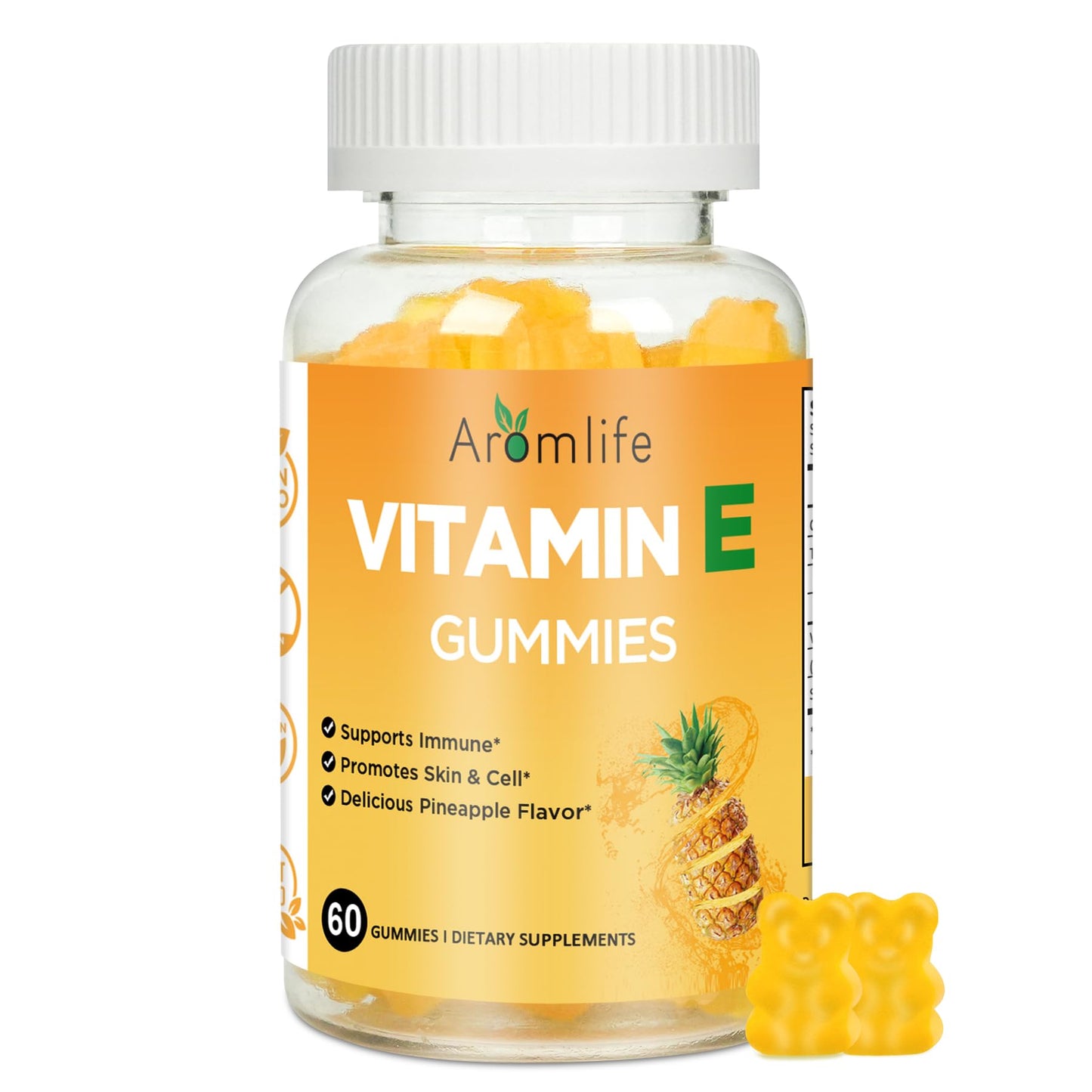 Aromlife Vitamin E 400 IU Gummies 60 Count