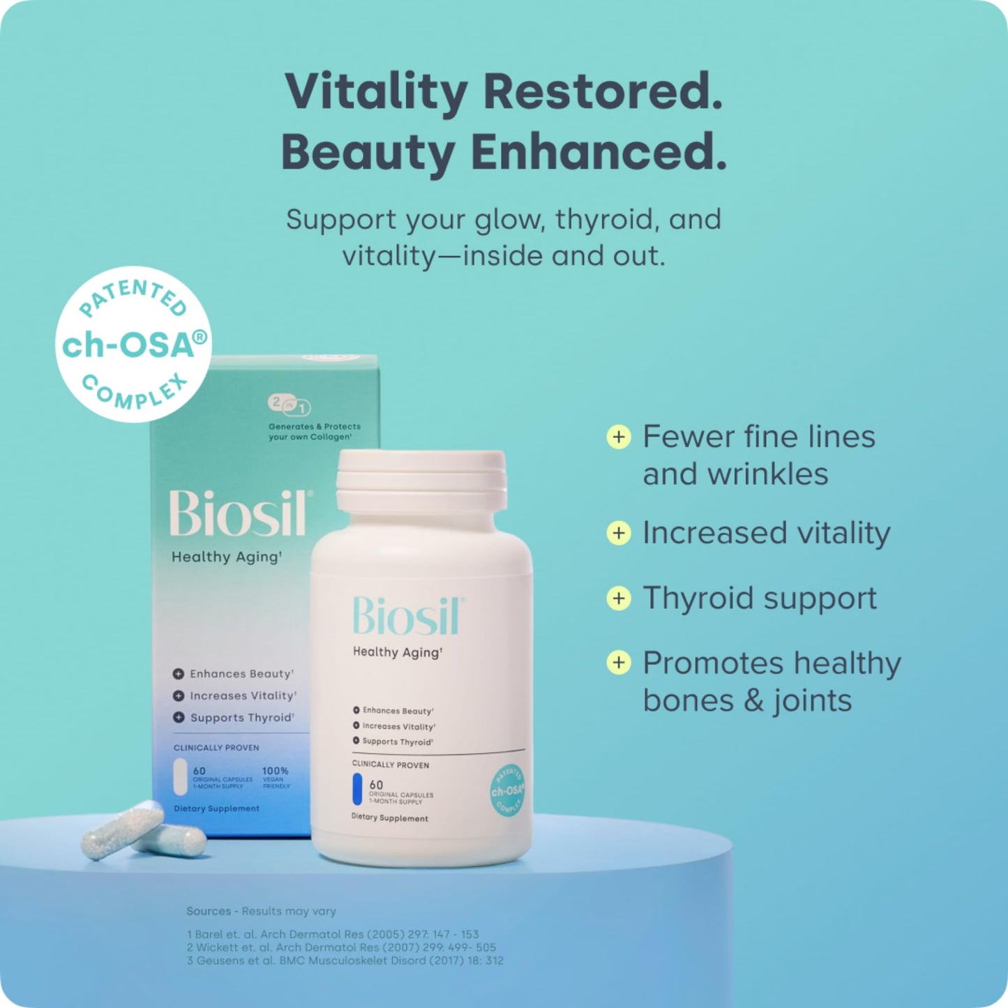 Biosil Healthy Aging 60 Capsules