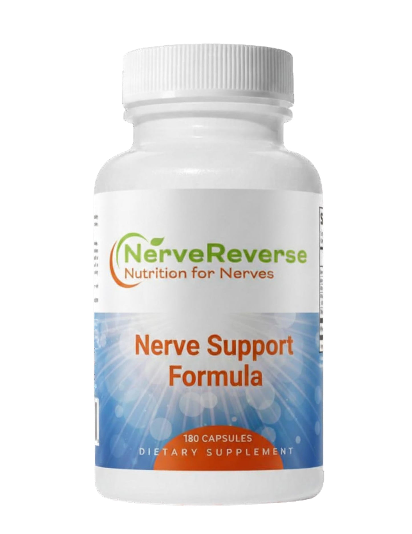 NerveReverse Nutrition for Nerves NerveReverse Support Formula with Alpha Lipoic Acid 600mg, Benfotiamine, B12, B9, B6, D3 – Nerve, Energy, and Metabolism Support – 180 Capsules