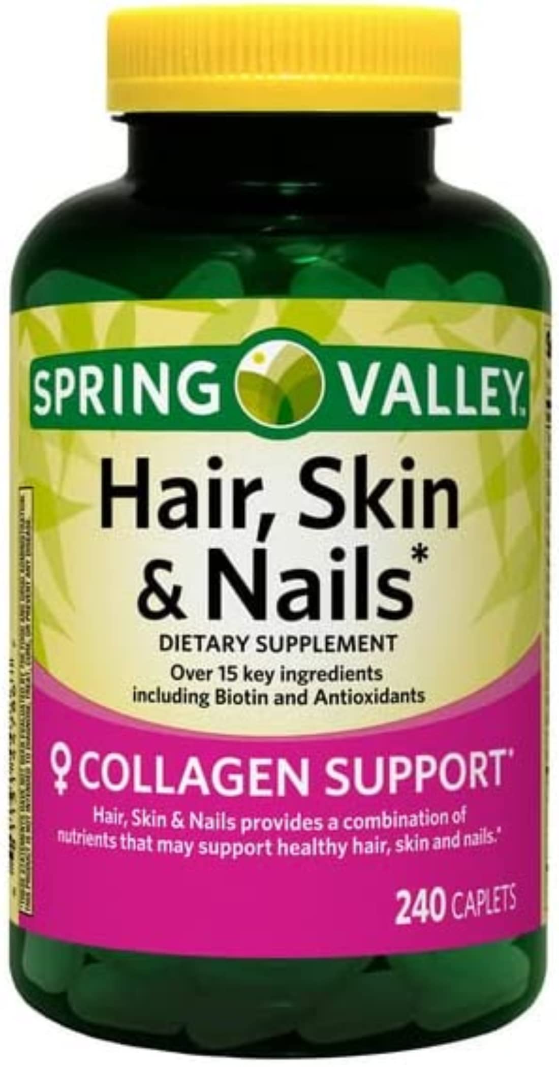 VOZRO Hair, Skin & Nails Caplets, 240