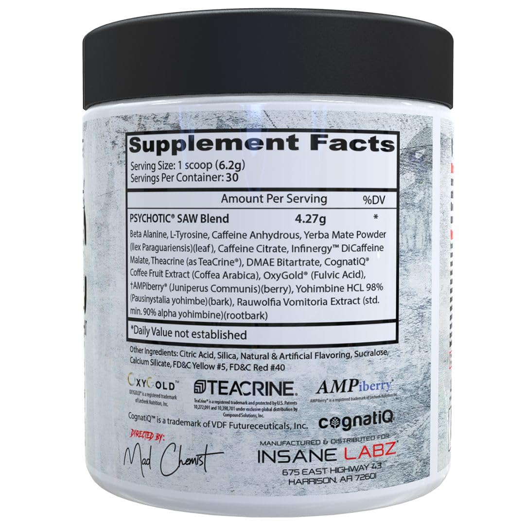 Insane Labz Psychotic Saw Powder 6.6