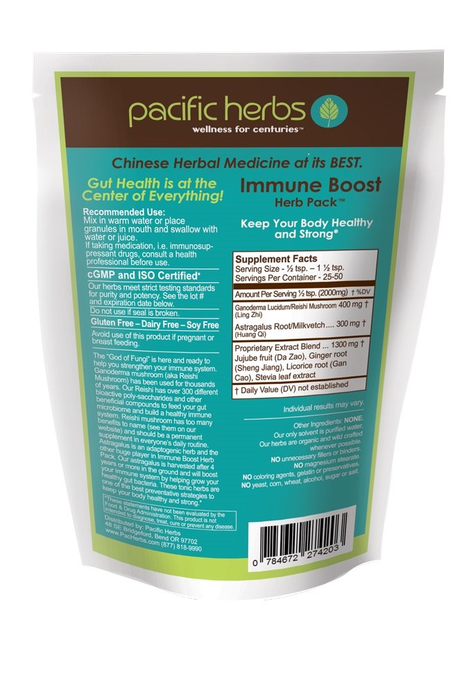 Pacific Herbs Natural Immune Booster Herb Extract Powder 3.5 Ounces