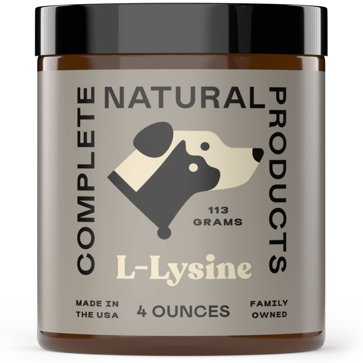 Complete Natural Products L-Lysine Powder for Pets, 4 oz, 1 Count