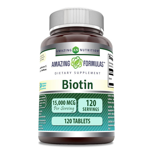 Amazing Nutrition Biotin Supplement Tablet 1 Count