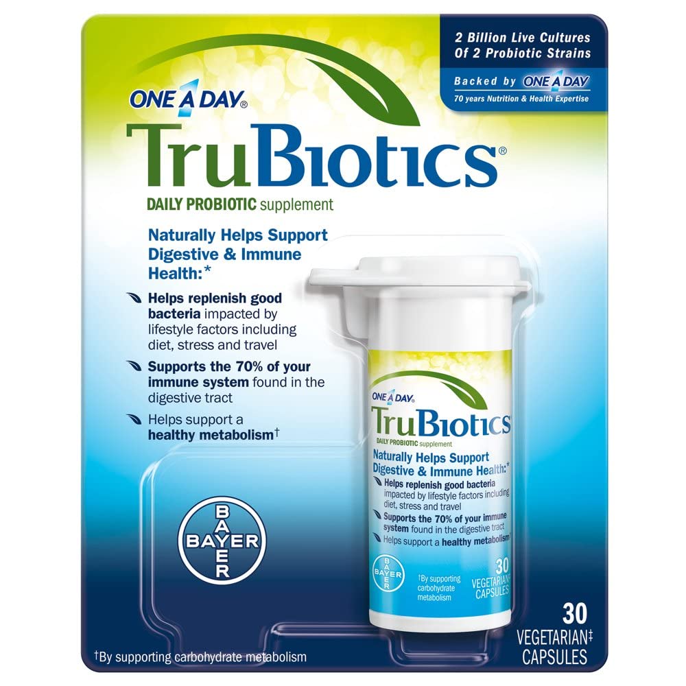 TruBiotics Daily Probiotic Capsules, 30 Count