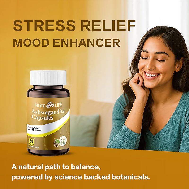 HOPE LIFE Herbal Mood & Sleep Support Capsule, 1 Count