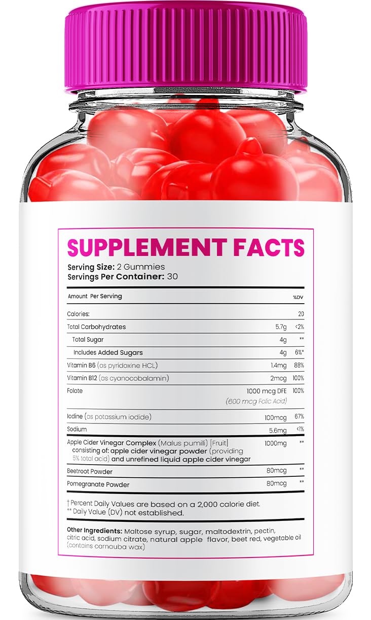 Indelo Slim Bites ACV 180 Gummies