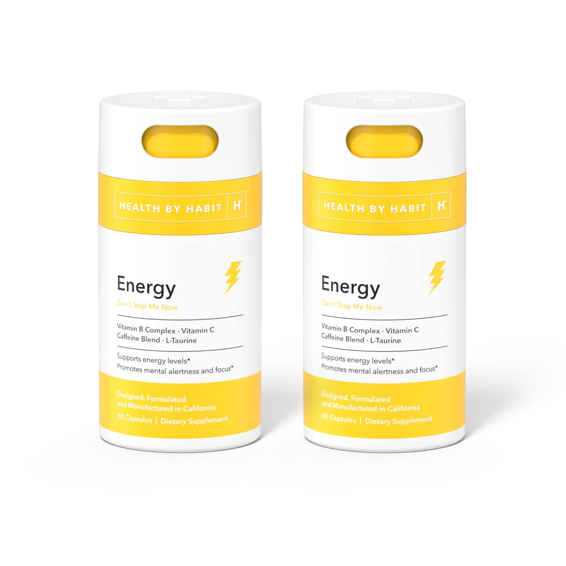 Health By Habit Energy Supplement 120 Capsules