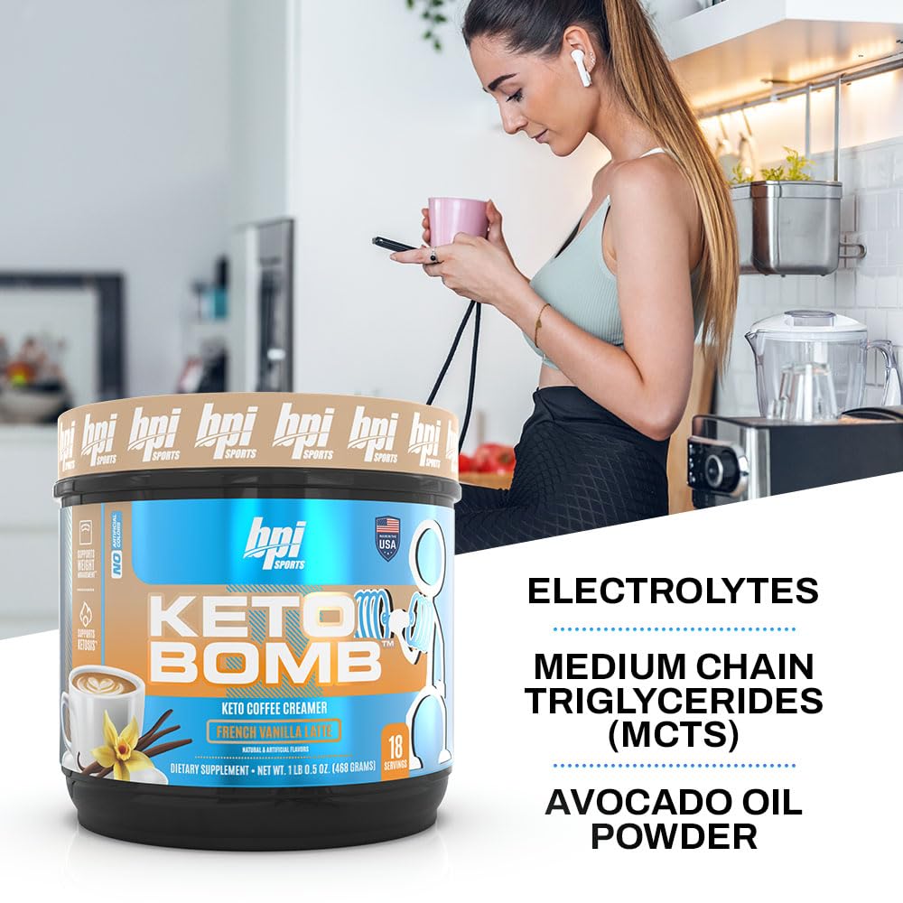 BPI Sports Keto Bomb Powder 16.5 oz