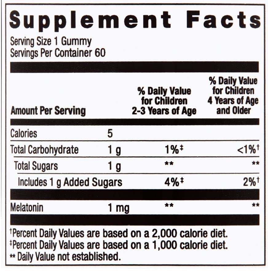 Adventure Home Melatonin for Kids Gummy, 60 Count