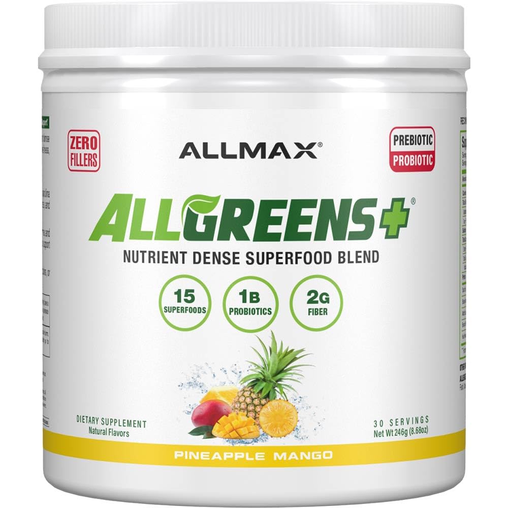 ALLMAX ALLGREENS+ Powder 8.68 Ounce