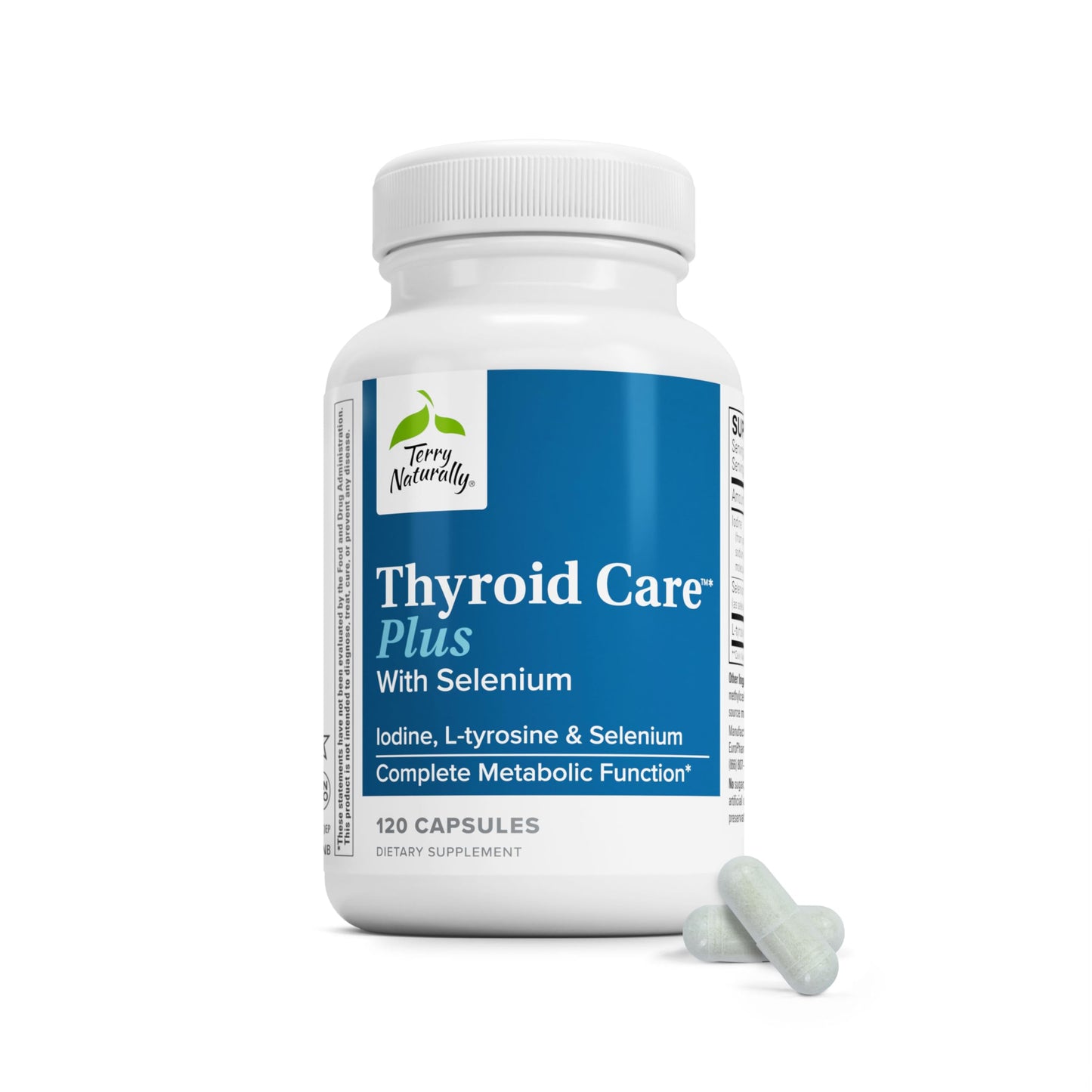 Terry Naturally Thyroid Care Plus Capsule 120 Count